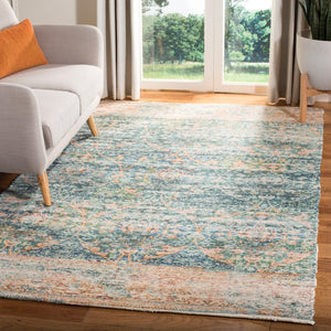 Safavieh Saffron 563 Hand Loomed 80% Polyester and 20% Cotton Contemporary Rug SFN563A-210