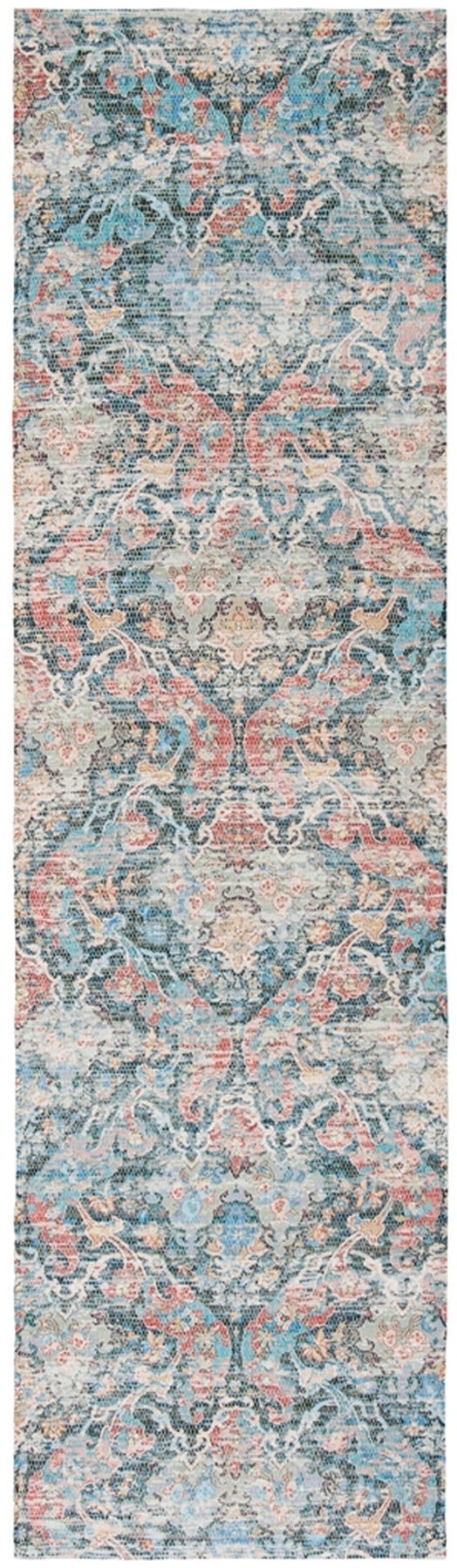 Safavieh Saffron 570 Hand Loomed 80% Polyester and 20% Cotton Contemporary Rug SFN570A-24