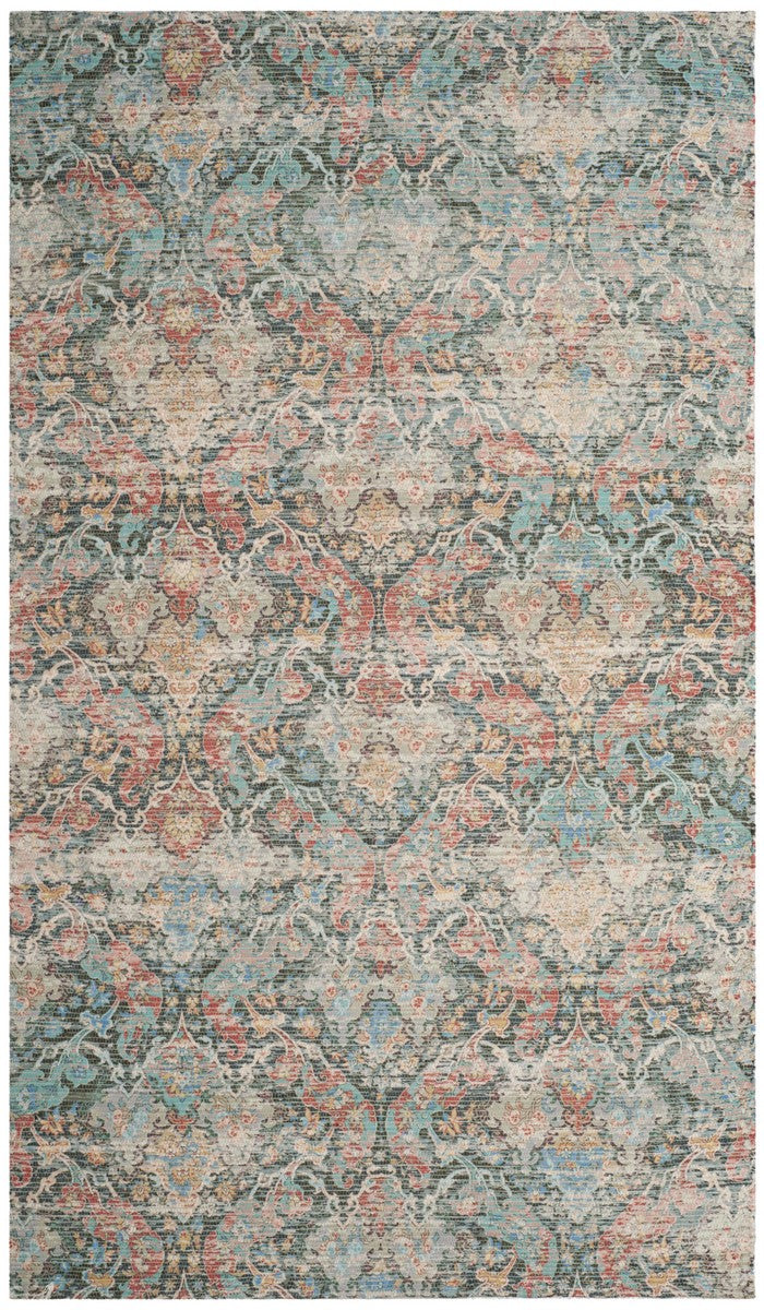 Safavieh Saffron 570 Hand Loomed 80% Polyester and 20% Cotton Contemporary Rug SFN570A-24