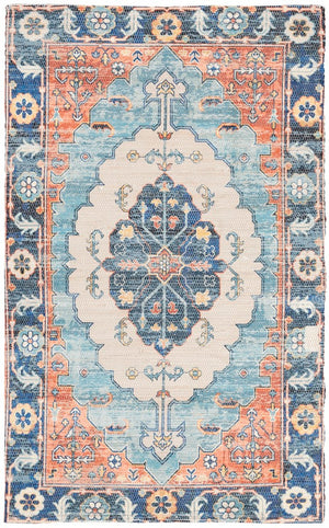 Safavieh Saffron 585 Hand Loomed 80% Polyester and 20% Cotton Contemporary Rug SFN585A-26