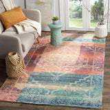Safavieh Saffron 592 Hand Loomed 80% Polyester and 20% Cotton Contemporary Rug SFN592A-4