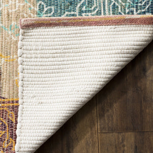 Safavieh Saffron 592 Hand Loomed 80% Polyester and 20% Cotton Contemporary Rug SFN592A-4