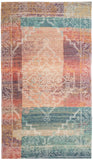Saffron 592 Hand Loomed 80% Polyester and 20% Cotton Contemporary Rug