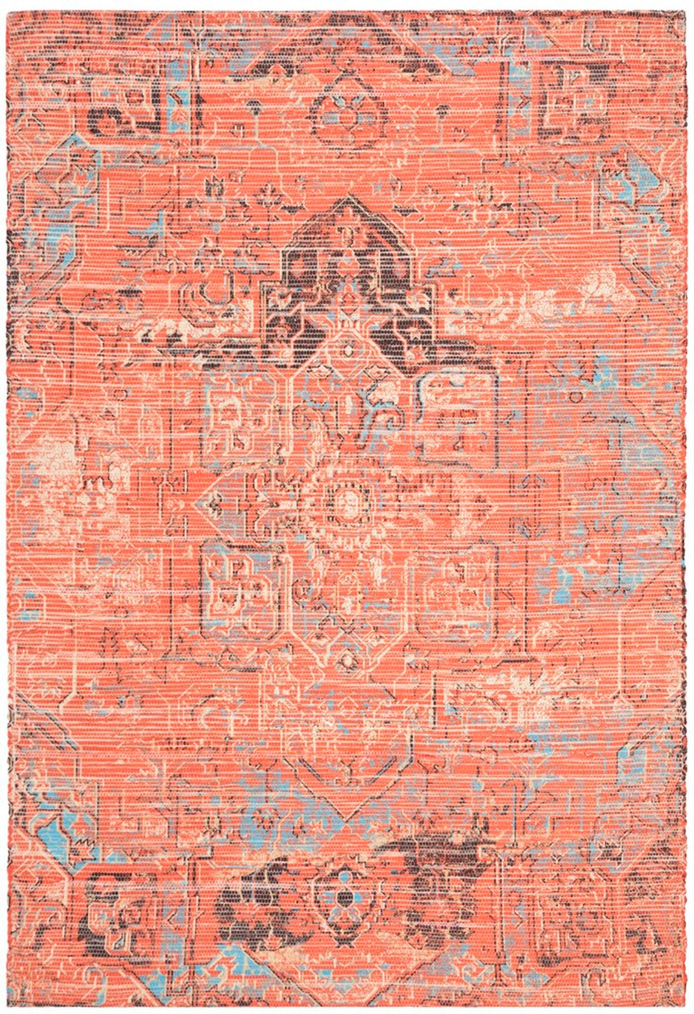 Safavieh Saffron 621 Hand Loomed Polyester Chindi Contemporary Rug SFN621P-4