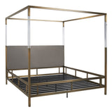 Safavieh Dorothy Acrylic Canopy Bed SFV1100A-K-2BX