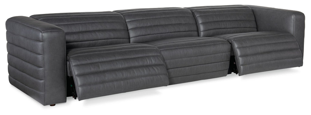 Hooker Furniture Chatelain 3-Piece Power Sofa with Power Headrest SS454-GP3-097