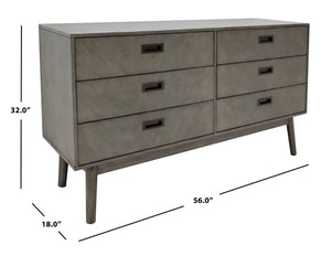 Safavieh Donald 6 Drawer Dresser SFV2110C