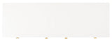 Safavieh Claudette 4 Drawer Dresser White / Gold Wood / Mdf / Metal SFV2123A