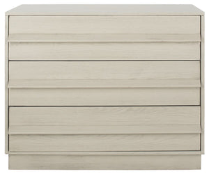 Safavieh Deirdra 3 Drawer Wood Chest White Wash Wood SFV2138A