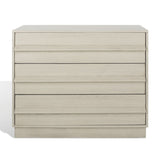 Safavieh Deirdra 3 Drawer Wood Chest White Wash Wood SFV2138A