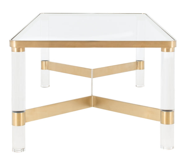 Suzanna Acrylic Coffee Table - Glamorous Seventies-Inspired Design for Contemporary Living Spaces