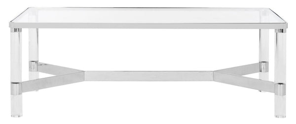 Suzanna Acrylic Coffee Table - Glamorous Seventies-Inspired Design for Contemporary Living Spaces