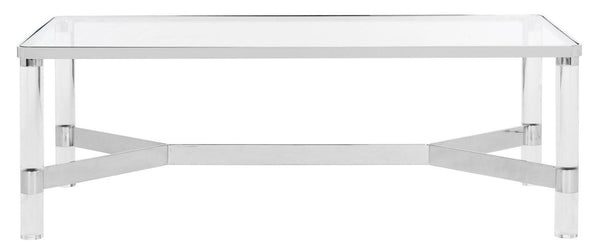 Suzanna Acrylic Coffee Table - Glamorous Seventies-Inspired Design for Contemporary Living Spaces