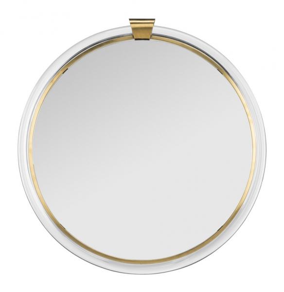 Safavieh Donzel Mirror Acrylic Stainless Steel Brass Couture SFV2523A 889048285705