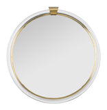 Safavieh Donzel Mirror Acrylic Stainless Steel Brass Couture SFV2523A 889048285705