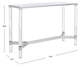 Safavieh Suzanna Acrylic Console Table SFV2551B