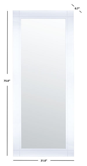 Safavieh Lisandra Acrylic Standing Mirror Clear Acrylic / Mirror  SFV2563A