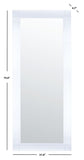 Safavieh Lisandra Acrylic Standing Mirror Clear Acrylic / Mirror  SFV2563A