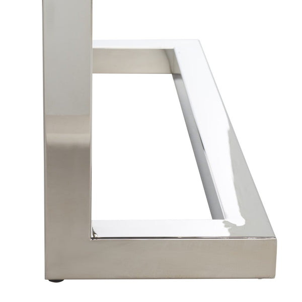 Safavieh Maia 2-Drawer Lacquer Desk Black Cerused Oak Metal / Wood SFV3504C