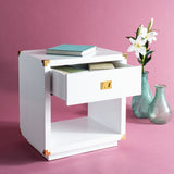 Lella Lacquer Side Table