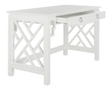 Safavieh Oren Desk Lacquer White MDF Couture SFV3553A 889048467774