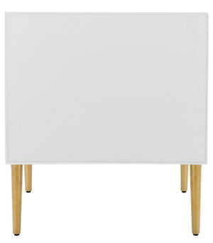 Vanda 3 Drawer Beetlewood Side Table