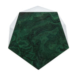 Safavieh Venus Malachite End Table in Jade Couture SFV3564A