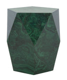 Safavieh Venus Malachite End Table in Jade Couture SFV3564A