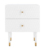 Neptune 2 Drawer Side Table