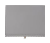 Safavieh Neptune 2 Drawer Side Table in Grey / Gold Couture SFV3570C