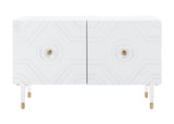 Safavieh Zayn Diamond Sideboard in Grey / Gold Couture SFV3574A