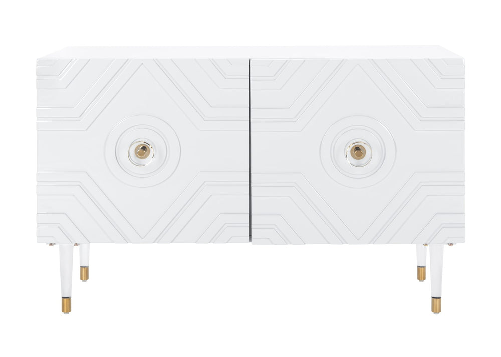 Safavieh Zayn Diamond Sideboard in Grey / Gold Couture SFV3574A