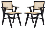 Safavieh Hattie French Cane Arm Chair - Set of 2 SFV4115A-SET2