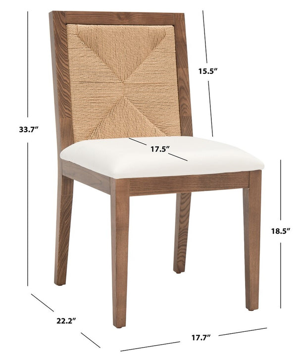 Safavieh Emilio Woven Dining Chair - Set of 2 SFV4123D-SET2