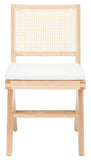 Safavieh Colette Rattan Dining Chair - Set of 2 SFV4132B-SET2