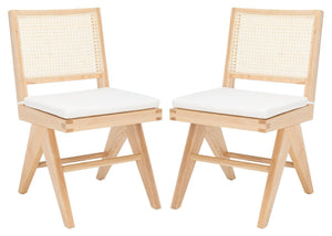 Safavieh Colette Rattan Dining Chair - Set of 2 SFV4132B-SET2