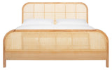 Safavieh Mcallister Cane King Bed Natural Wood / Cane  SFV4138B-K-2BX