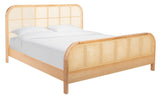 Safavieh Mcallister Cane King Bed Natural Wood / Cane  SFV4138B-K-2BX