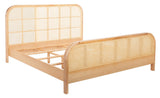 Safavieh Mcallister Cane King Bed Natural Wood / Cane  SFV4138B-K-2BX