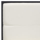 Safavieh Laycee Linen And Wood Counter Stool - Set of 2 Black / White Wood / Fabric / Foam SFV4147A-SET2