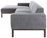 Safavieh Dove Mid-Century Sectional SFV4511E-RVS-2BX