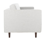 Safavieh Hurley Mid-Century Sofa in Light Grey Couture SFV4512A