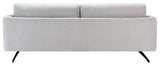 Karalina Modern Sofa Light Grey Wood / Fabric / Foam / Metal SFV4528A