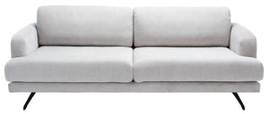 Karalina Modern Sofa Light Grey Wood / Fabric / Foam / Metal SFV4528A