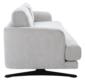 Karalina Modern Sofa Light Grey Wood / Fabric / Foam / Metal SFV4528A