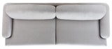 Karalina Modern Sofa Light Grey Wood / Fabric / Foam / Metal SFV4528A