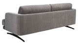 Karalina Modern Sofa Grey Wood / Fabric / Foam / Metal SFV4528B