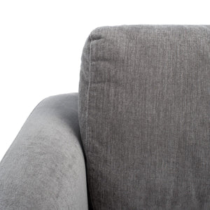 Karalina Modern Sofa Grey Wood / Fabric / Foam / Metal SFV4528B