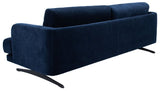 Karalina Modern Sofa Navy Wood / Fabric / Foam / Metal SFV4528C