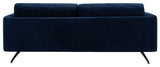 Karalina Modern Sofa Navy Wood / Fabric / Foam / Metal SFV4528C